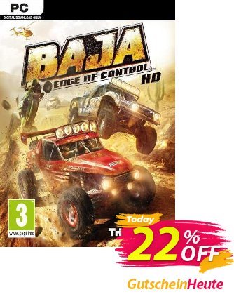 Baja - Edge of Control HD PC Coupon, discount Baja - Edge of Control HD PC Deal 2024 CDkeys. Promotion: Baja - Edge of Control HD PC Exclusive Sale offer 