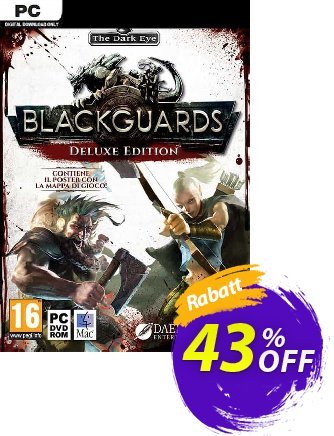 Blackguards Deluxe Edition PC Coupon, discount Blackguards Deluxe Edition PC Deal 2024 CDkeys. Promotion: Blackguards Deluxe Edition PC Exclusive Sale offer 
