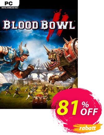 Blood Bowl 2 PC (EU) Coupon, discount Blood Bowl 2 PC (EU) Deal 2024 CDkeys. Promotion: Blood Bowl 2 PC (EU) Exclusive Sale offer 