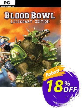 Blood Bowl Legendary Edition PC discount coupon Blood Bowl Legendary Edition PC Deal 2024 CDkeys - Blood Bowl Legendary Edition PC Exclusive Sale offer 