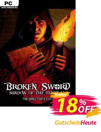 Broken Sword Director&#039;s Cut PC Coupon, discount Broken Sword Director&#039;s Cut PC Deal 2024 CDkeys. Promotion: Broken Sword Director&#039;s Cut PC Exclusive Sale offer 