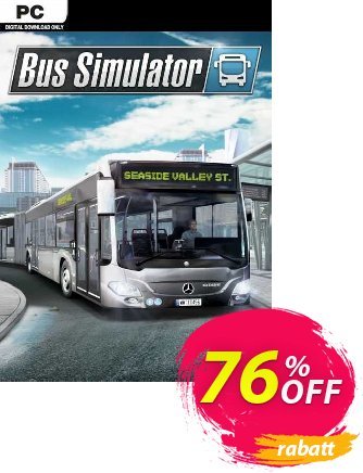 Bus Simulator 18 PC (EU) Coupon, discount Bus Simulator 18 PC (EU) Deal 2024 CDkeys. Promotion: Bus Simulator 18 PC (EU) Exclusive Sale offer 