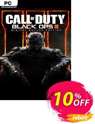 Call of Duty Black Ops III - Deluxe Edition PC Coupon, discount Call of Duty Black Ops III - Deluxe Edition PC Deal 2024 CDkeys. Promotion: Call of Duty Black Ops III - Deluxe Edition PC Exclusive Sale offer 