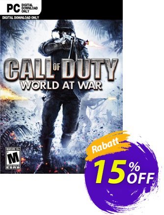 Call of Duty: World at War PC (Steam) discount coupon Call of Duty: World at War PC (Steam) Deal 2024 CDkeys - Call of Duty: World at War PC (Steam) Exclusive Sale offer 