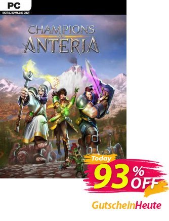 Champions of Anteria PC Gutschein Champions of Anteria PC Deal 2024 CDkeys Aktion: Champions of Anteria PC Exclusive Sale offer 