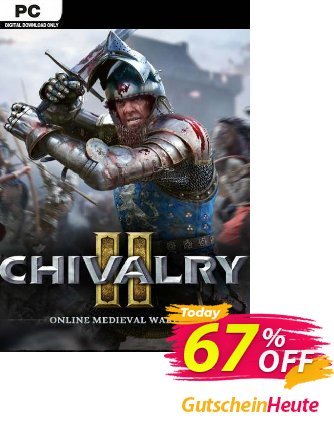 Chivalry 2 PC Coupon, discount Chivalry 2 PC Deal 2024 CDkeys. Promotion: Chivalry 2 PC Exclusive Sale offer 