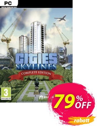 Cities: Skylines Complete Edition PC Coupon, discount Cities: Skylines Complete Edition PC Deal 2024 CDkeys. Promotion: Cities: Skylines Complete Edition PC Exclusive Sale offer 