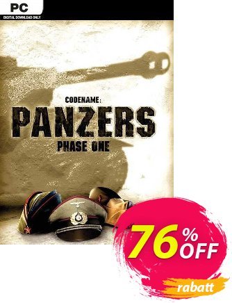 Codename Panzers, Phase One PC Coupon, discount Codename Panzers, Phase One PC Deal 2024 CDkeys. Promotion: Codename Panzers, Phase One PC Exclusive Sale offer 