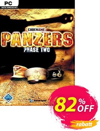 Codename Panzers, Phase Two PC Coupon, discount Codename Panzers, Phase Two PC Deal 2024 CDkeys. Promotion: Codename Panzers, Phase Two PC Exclusive Sale offer 