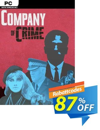 Company of Crime PC Coupon, discount Company of Crime PC Deal 2024 CDkeys. Promotion: Company of Crime PC Exclusive Sale offer 