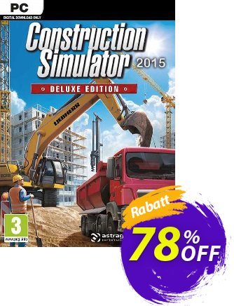 Construction Simulator 2015 Deluxe Edition PC Coupon, discount Construction Simulator 2015 Deluxe Edition PC Deal 2024 CDkeys. Promotion: Construction Simulator 2015 Deluxe Edition PC Exclusive Sale offer 