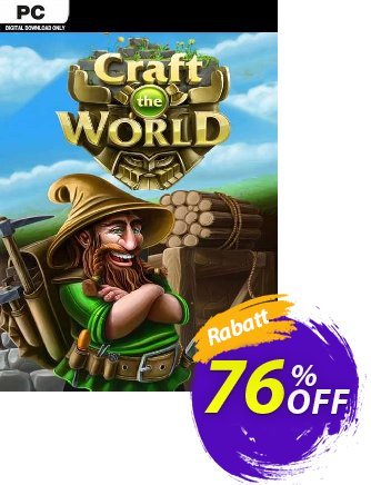 Craft The World PC Coupon, discount Craft The World PC Deal 2024 CDkeys. Promotion: Craft The World PC Exclusive Sale offer 
