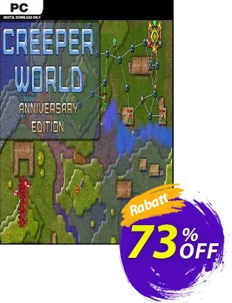Creeper World: Anniversary Edition PC (EN) Coupon, discount Creeper World: Anniversary Edition PC (EN) Deal 2024 CDkeys. Promotion: Creeper World: Anniversary Edition PC (EN) Exclusive Sale offer 
