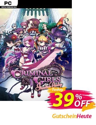 Criminal Girls Invite Only PC Coupon, discount Criminal Girls Invite Only PC Deal 2024 CDkeys. Promotion: Criminal Girls Invite Only PC Exclusive Sale offer 