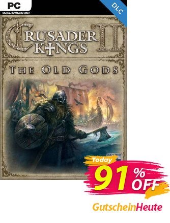 Crusader Kings II: The Old Gods PC - DLC discount coupon Crusader Kings II: The Old Gods PC - DLC Deal 2024 CDkeys - Crusader Kings II: The Old Gods PC - DLC Exclusive Sale offer 
