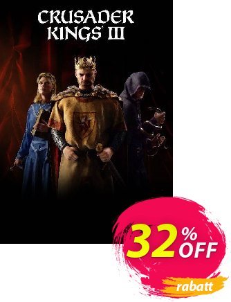 Crusader Kings III PC discount coupon Crusader Kings III PC Deal 2024 CDkeys - Crusader Kings III PC Exclusive Sale offer 