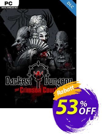 Darkest Dungeon: The Crimson Court PC - DLC Coupon, discount Darkest Dungeon: The Crimson Court PC - DLC Deal 2024 CDkeys. Promotion: Darkest Dungeon: The Crimson Court PC - DLC Exclusive Sale offer 
