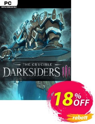 Darksiders III 3 The Crucible PC Coupon, discount Darksiders III 3 The Crucible PC Deal 2024 CDkeys. Promotion: Darksiders III 3 The Crucible PC Exclusive Sale offer 
