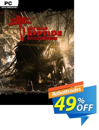 Dead Island: Riptide Complete Edition PC (EU) Coupon, discount Dead Island: Riptide Complete Edition PC (EU) Deal 2024 CDkeys. Promotion: Dead Island: Riptide Complete Edition PC (EU) Exclusive Sale offer 