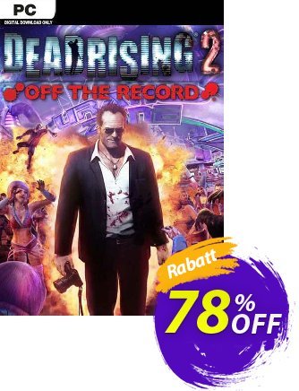 Dead Rising 2: Off The Record PC Coupon, discount Dead Rising 2: Off The Record PC Deal 2024 CDkeys. Promotion: Dead Rising 2: Off The Record PC Exclusive Sale offer 