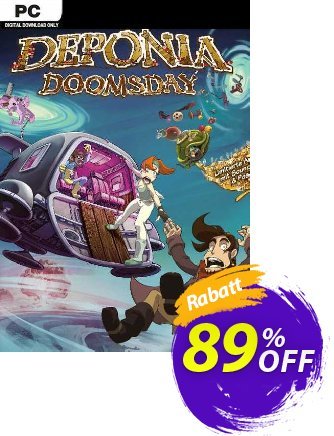 Deponia Doomsday PC discount coupon Deponia Doomsday PC Deal 2024 CDkeys - Deponia Doomsday PC Exclusive Sale offer 