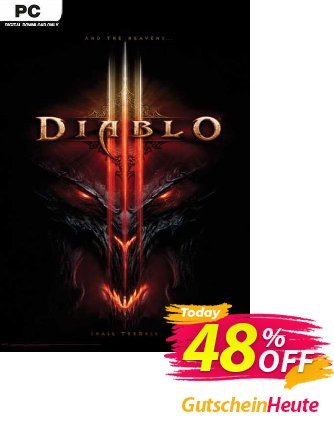 Diablo III PC (EU) Coupon, discount Diablo III PC (EU) Deal 2024 CDkeys. Promotion: Diablo III PC (EU) Exclusive Sale offer 