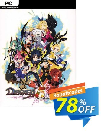 Disgaea 5 Complete PC Coupon, discount Disgaea 5 Complete PC Deal 2024 CDkeys. Promotion: Disgaea 5 Complete PC Exclusive Sale offer 
