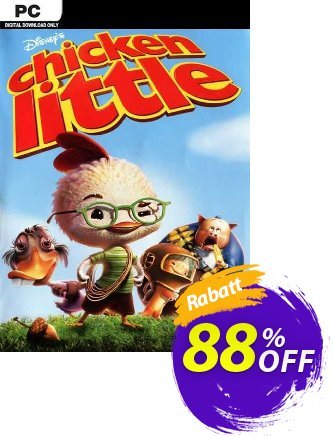 Disneys Chicken Little PC Coupon, discount Disneys Chicken Little PC Deal 2024 CDkeys. Promotion: Disneys Chicken Little PC Exclusive Sale offer 