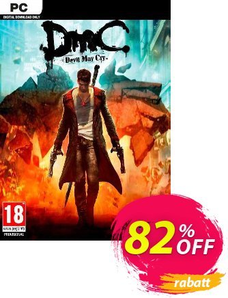 DmC: Devil May Cry PC (EU) Coupon, discount DmC: Devil May Cry PC (EU) Deal 2024 CDkeys. Promotion: DmC: Devil May Cry PC (EU) Exclusive Sale offer 