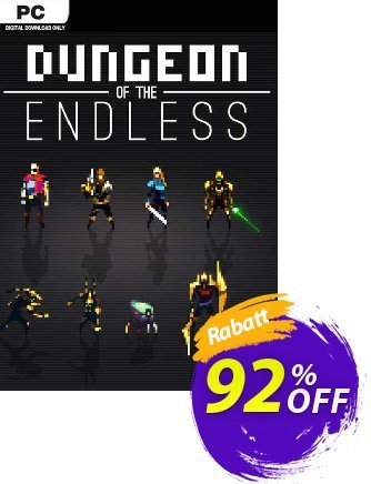 Dungeon of the Endless PC Coupon, discount Dungeon of the Endless PC Deal 2024 CDkeys. Promotion: Dungeon of the Endless PC Exclusive Sale offer 