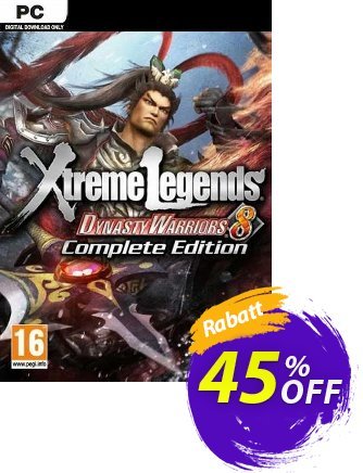 DYNASTY WARRIORS 8: Xtreme Legends Complete Edition PC Gutschein DYNASTY WARRIORS 8: Xtreme Legends Complete Edition PC Deal 2024 CDkeys Aktion: DYNASTY WARRIORS 8: Xtreme Legends Complete Edition PC Exclusive Sale offer 