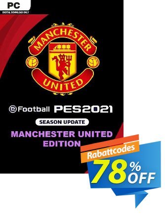 eFootball PES 2021 Manchester United Edition PC Gutschein eFootball PES 2024 Manchester United Edition PC Deal 2024 CDkeys Aktion: eFootball PES 2024 Manchester United Edition PC Exclusive Sale offer 