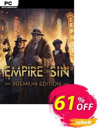 Empire of Sin - Premium Edition PC discount coupon Empire of Sin - Premium Edition PC Deal 2024 CDkeys - Empire of Sin - Premium Edition PC Exclusive Sale offer 