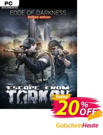 Escape from Tarkov: Edge of Darkness Limited Edition PC (Beta) discount coupon Escape from Tarkov: Edge of Darkness Limited Edition PC (Beta) Deal 2024 CDkeys - Escape from Tarkov: Edge of Darkness Limited Edition PC (Beta) Exclusive Sale offer 