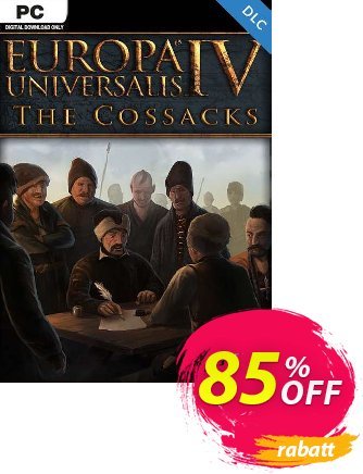 Europa Universalis IV 4 PC Cossacks DLC discount coupon Europa Universalis IV 4 PC Cossacks DLC Deal 2024 CDkeys - Europa Universalis IV 4 PC Cossacks DLC Exclusive Sale offer 