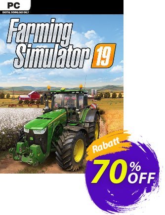 Farming Simulator 19 PC Coupon, discount Farming Simulator 19 PC Deal. Promotion: Farming Simulator 19 PC Exclusive offer 