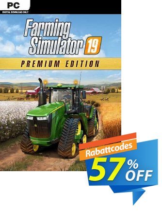 Farming Simulator 19 - Premium Edition PC Coupon, discount Farming Simulator 19 - Premium Edition PC Deal 2024 CDkeys. Promotion: Farming Simulator 19 - Premium Edition PC Exclusive Sale offer 