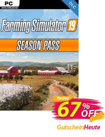 Farming Simulator 19 - Season Pass PC Coupon, discount Farming Simulator 19 - Season Pass PC Deal 2024 CDkeys. Promotion: Farming Simulator 19 - Season Pass PC Exclusive Sale offer 