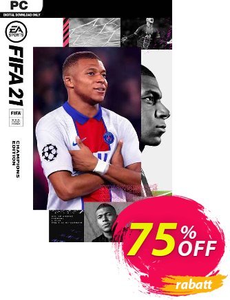FIFA 21 - Champions Edition PC (EN) discount coupon FIFA 21 - Champions Edition PC (EN) Deal 2024 CDkeys - FIFA 21 - Champions Edition PC (EN) Exclusive Sale offer 