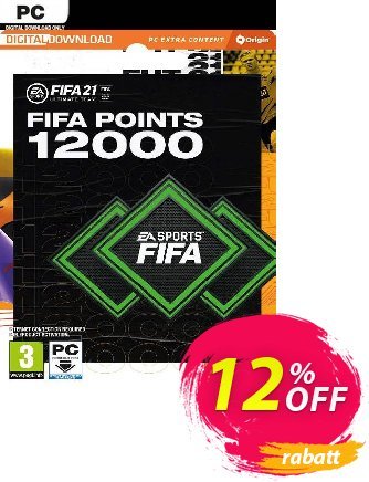 FIFA 21 Ultimate Team 12000 Points Pack PC discount coupon FIFA 21 Ultimate Team 12000 Points Pack PC Deal 2024 CDkeys - FIFA 21 Ultimate Team 12000 Points Pack PC Exclusive Sale offer 