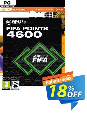 FIFA 21 Ultimate Team 4600 Points Pack PC discount coupon FIFA 21 Ultimate Team 4600 Points Pack PC Deal 2024 CDkeys - FIFA 21 Ultimate Team 4600 Points Pack PC Exclusive Sale offer 