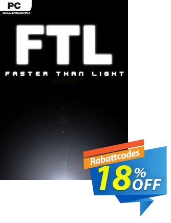 FTL: Faster Than Light PC Coupon, discount FTL: Faster Than Light PC Deal 2024 CDkeys. Promotion: FTL: Faster Than Light PC Exclusive Sale offer 