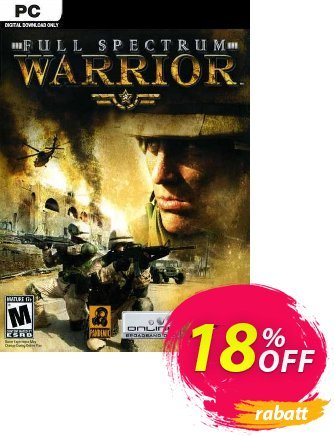 Full Spectrum Warrior PC Gutschein Full Spectrum Warrior PC Deal 2024 CDkeys Aktion: Full Spectrum Warrior PC Exclusive Sale offer 