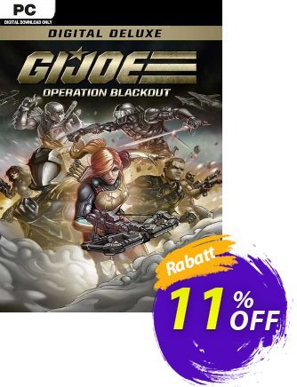 G.I. Joe: Operation Blackout Digital Deluxe PC Gutschein G.I. Joe: Operation Blackout Digital Deluxe PC Deal 2024 CDkeys Aktion: G.I. Joe: Operation Blackout Digital Deluxe PC Exclusive Sale offer 