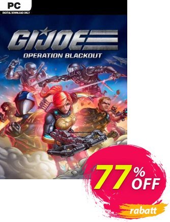 G.I. Joe: Operation Blackout PC Coupon, discount G.I. Joe: Operation Blackout PC Deal 2024 CDkeys. Promotion: G.I. Joe: Operation Blackout PC Exclusive Sale offer 