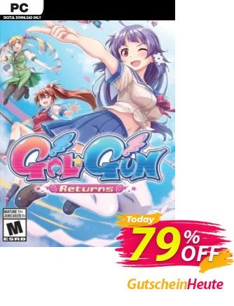 Gal*Gun Returns PC Coupon, discount Gal*Gun Returns PC Deal 2024 CDkeys. Promotion: Gal*Gun Returns PC Exclusive Sale offer 