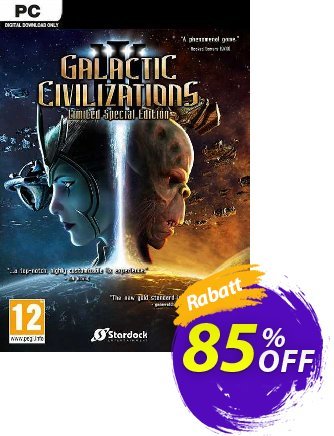 Galactic Civilization III Limited Special Edition PC Coupon, discount Galactic Civilization III Limited Special Edition PC Deal 2024 CDkeys. Promotion: Galactic Civilization III Limited Special Edition PC Exclusive Sale offer 