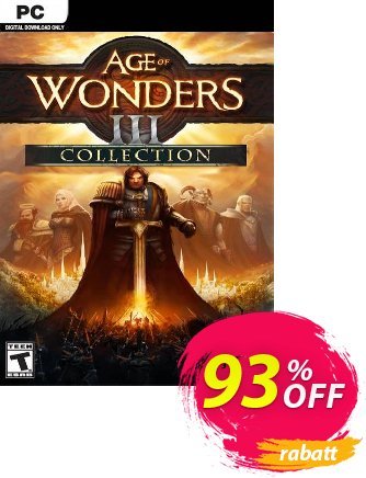 Age of Wonders III 3: Collection PC discount coupon Age of Wonders III 3: Collection PC Deal 2024 CDkeys - Age of Wonders III 3: Collection PC Exclusive Sale offer 