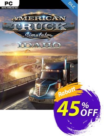 American Truck Simulator - Idaho PC - DLC Coupon, discount American Truck Simulator - Idaho PC - DLC Deal 2024 CDkeys. Promotion: American Truck Simulator - Idaho PC - DLC Exclusive Sale offer 