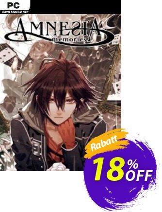 Amnesia Memories PC Coupon, discount Amnesia Memories PC Deal 2024 CDkeys. Promotion: Amnesia Memories PC Exclusive Sale offer 